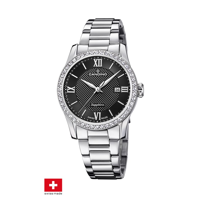 CANDINO - Reloj C4740/4 Candino Swiss Negro Mujer Couples Classic