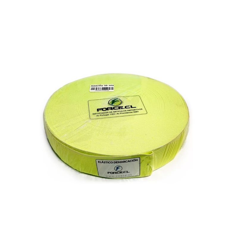 Cordamarket 8mm Drizseil 50m - Hochfestes Polyester Seil Gelb Fluoreszierend