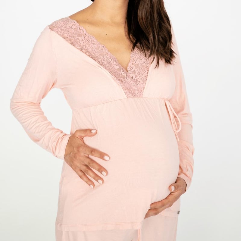 2RIOS - Pijama Maternal y de Lactancia 2RIOS - Rosa