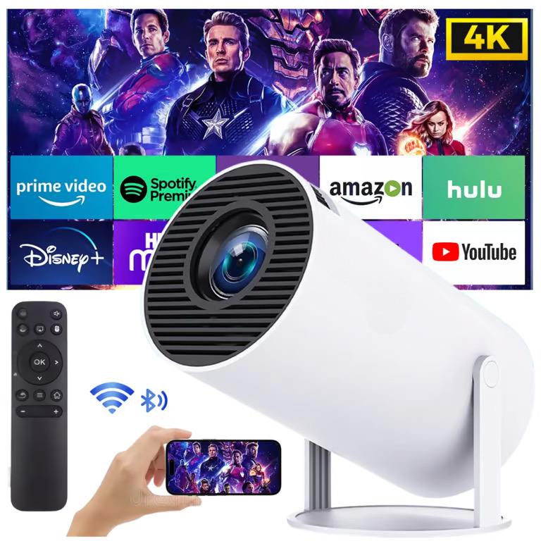 Proyector Smart HomeCinema 4k Ultra Hd Wifi Android AriPlay Bluetooth ...