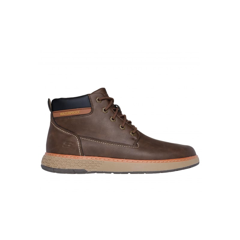 SKECHERS - Zapato Hombre Garlan Deno Café Skechers