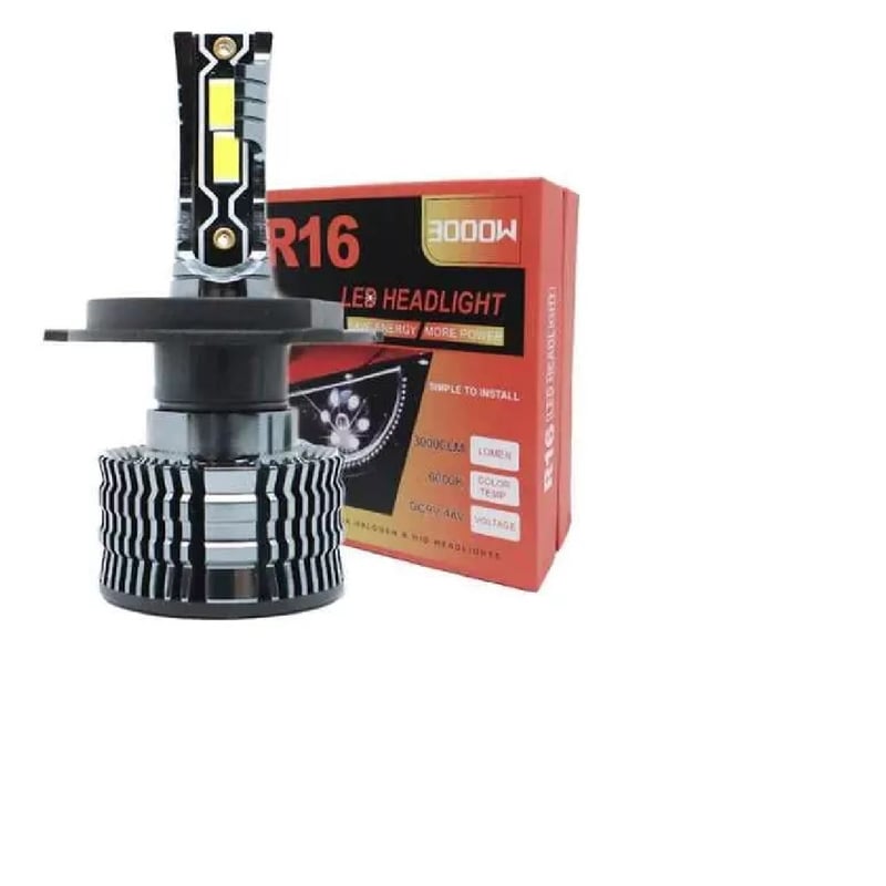 GENERICO Kit Luces Turbo Led R16. 300w 30.000 Lúmenes Reales Con Canbus ...