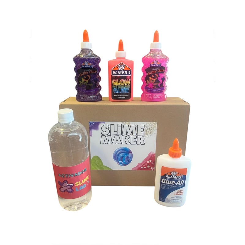 GENERICO Kit Para Hacer Slime Con Pegamento ELMERS y Accesorios ...