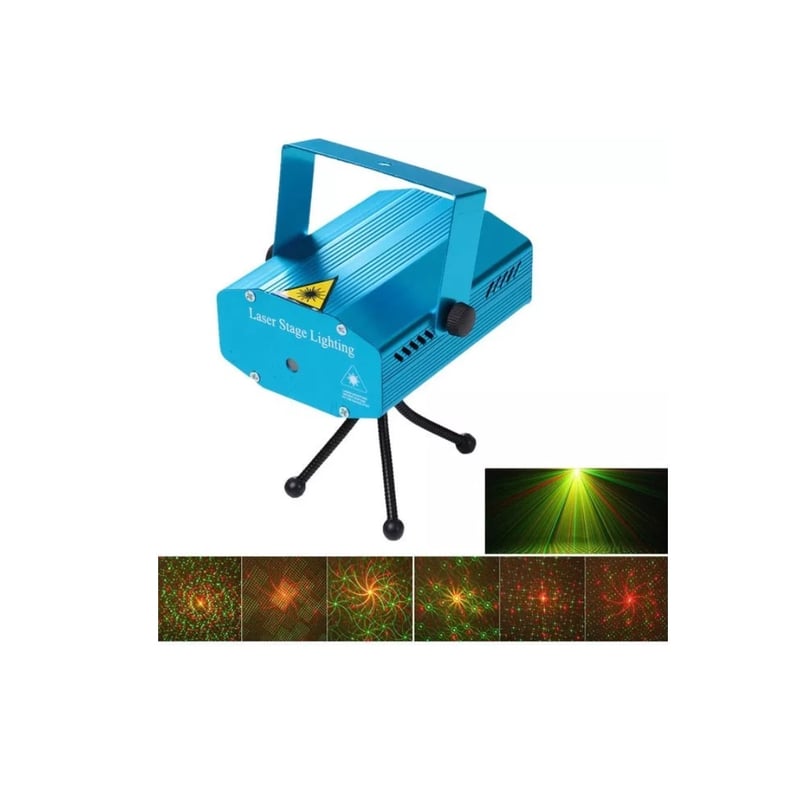 GENERICO - Proyector Fiesta Luz Laser De Puntos Colores