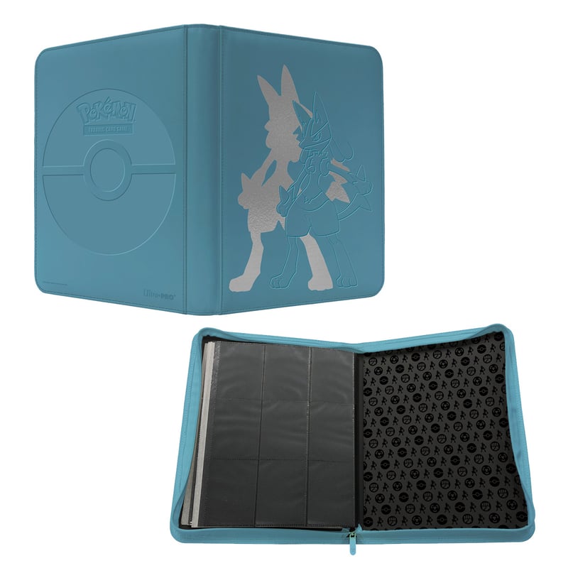 ULTRA PRO ULTRAPRO CARPETA 9 BOLSILLOS POKEMON PROELITE SERIES-LUCARIO ...