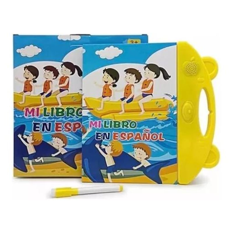 GENERICO Libro Interactivo para Niños: Colores, Letras y Más ...