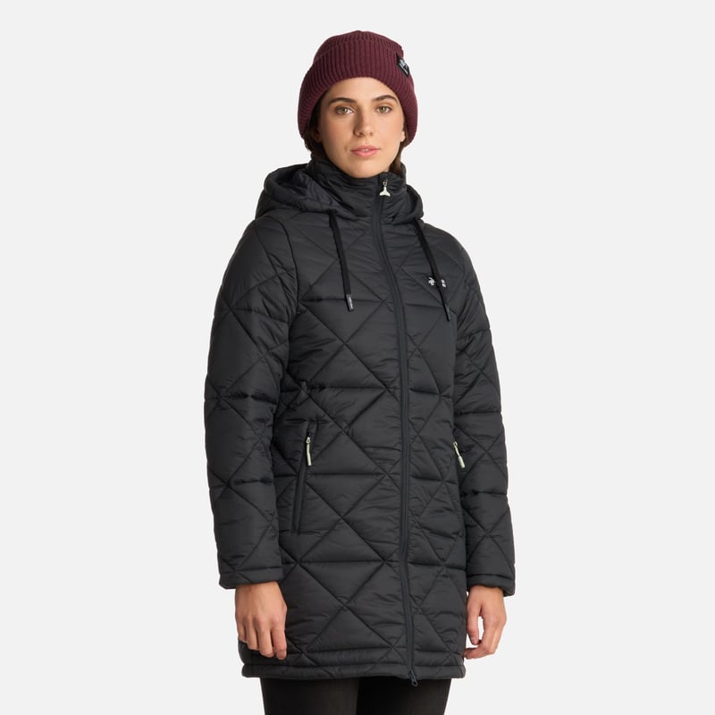 HAKA HONU - Chaqueta Mujer Pala Negra Negro Haka Honu