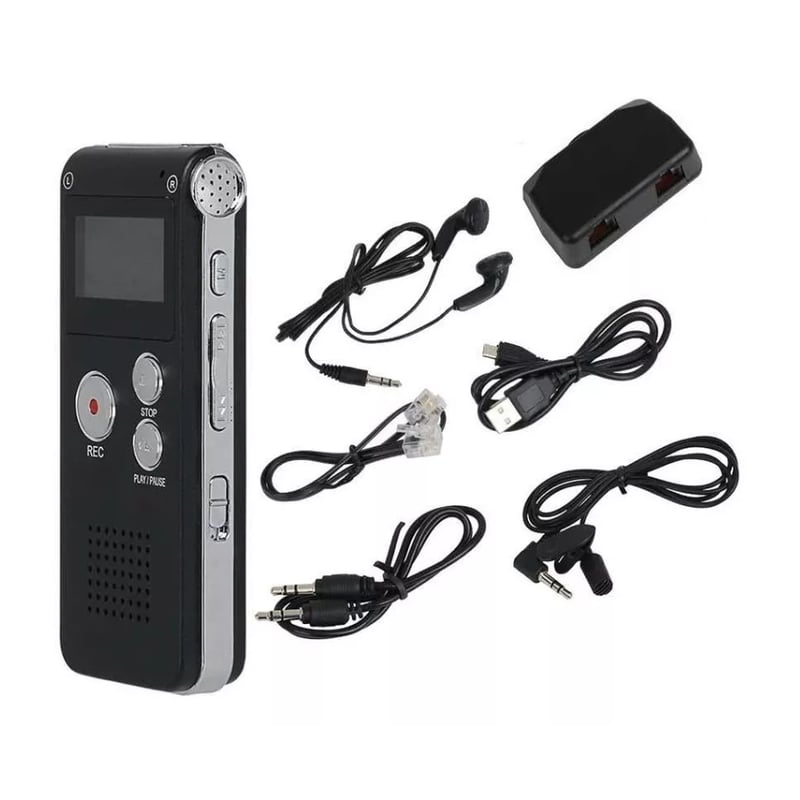 GENERICO Grabador De Voz Digital Portátil Portátil 8gb Mp3 | falabella.com