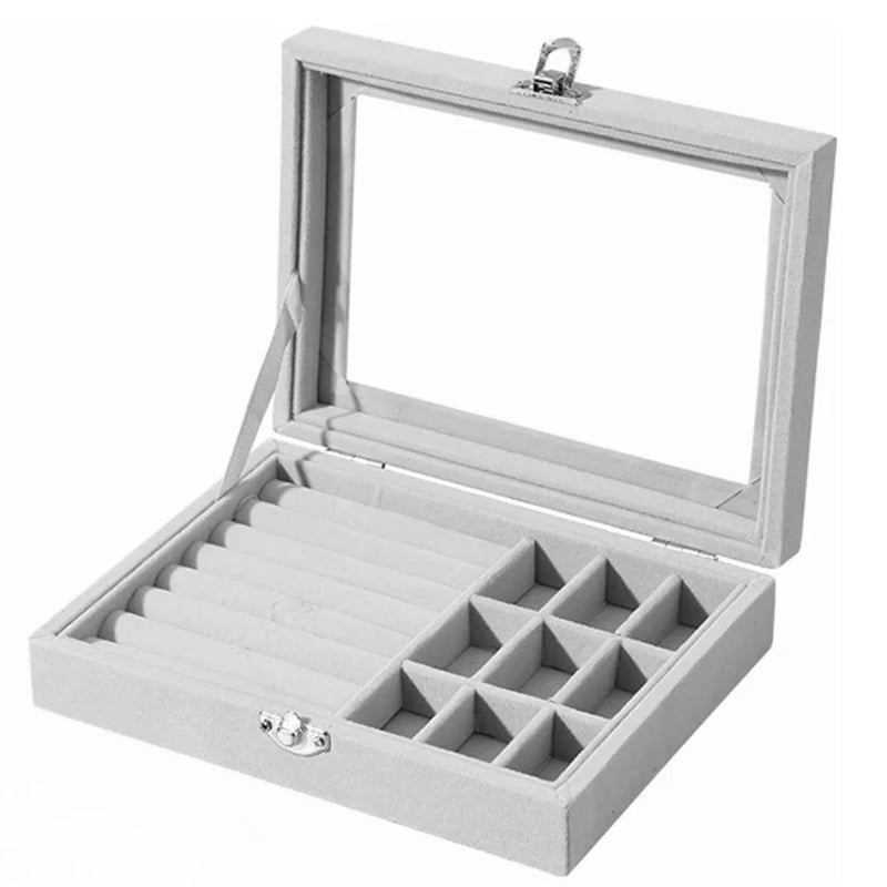 INVENCIBLE - JOYERO ORGANIZADOR COLLARES ANILLOS EXHIBIDOR NB22