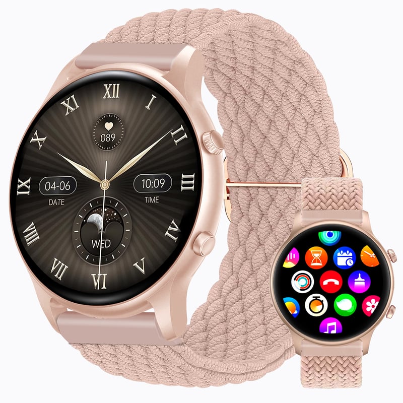 GENERICO Reloj Inteligente Sweet Classic smartwatch Mujer Android-iOS ...