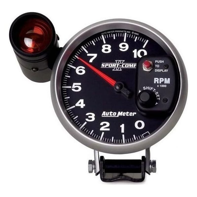 GENERICO Tacómetro Analógico con Luz y Medidor de RPM 10000 RPM ...