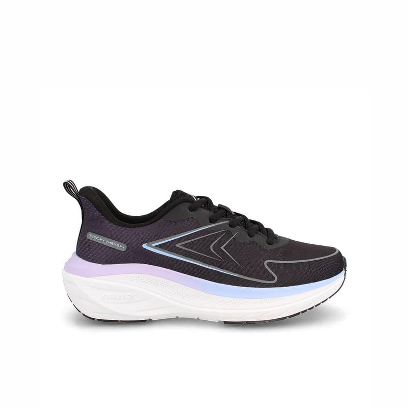 POWER - Zapatilla Mujer Power Libra Osaka Negro-Morado