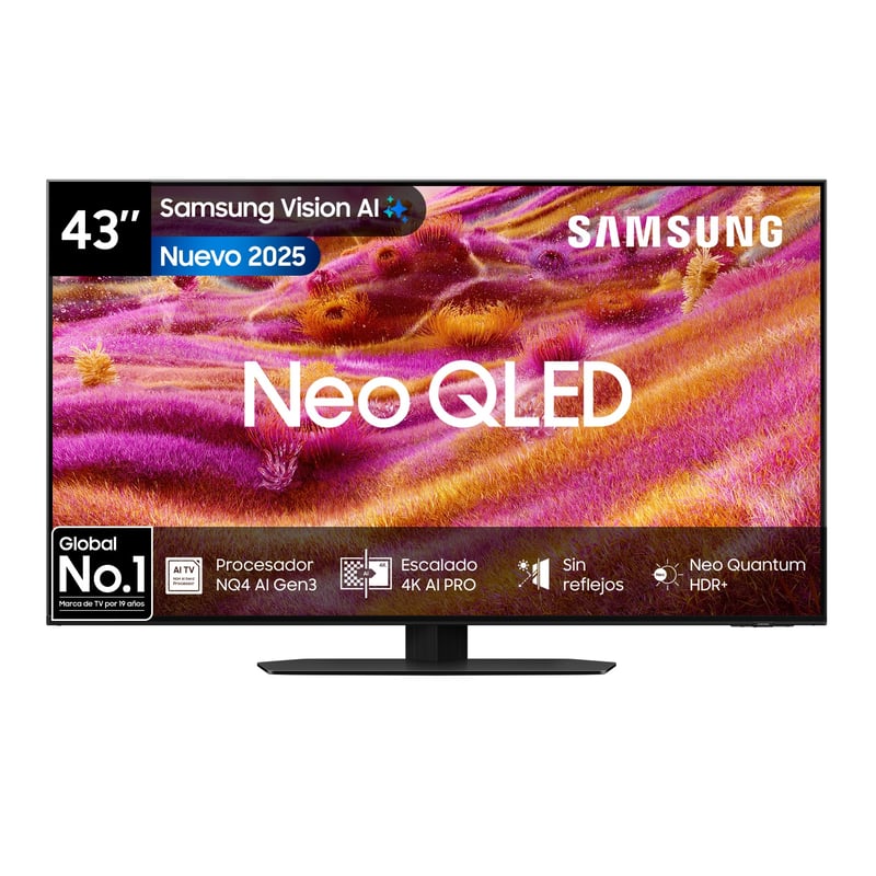 SAMSUNG - 43 Neo QLED 4K QN90F Vision AI Smart TV 2025