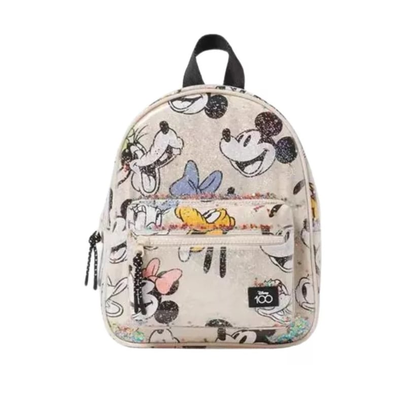 TIOZONEY - Mochila Generica MK Mouse Varios Estampado Infantil Escolar