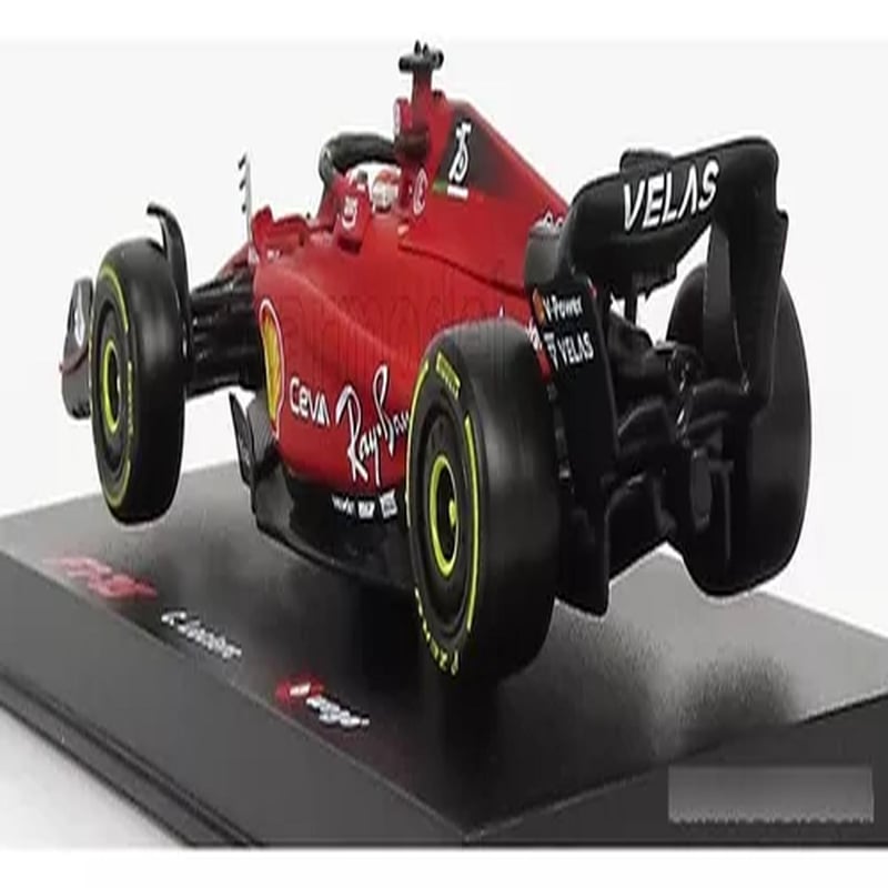 BIGBAMSPACE - Ferrari F1 Sf75 2022 Leclerc 16 Escala 1/43 Bburago De Lujo