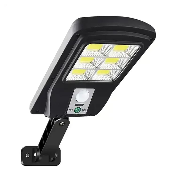 N NISHA ONLINE - Foco Led Solar 50 Watts Con Sensor De Movimiento 48 COB IP65