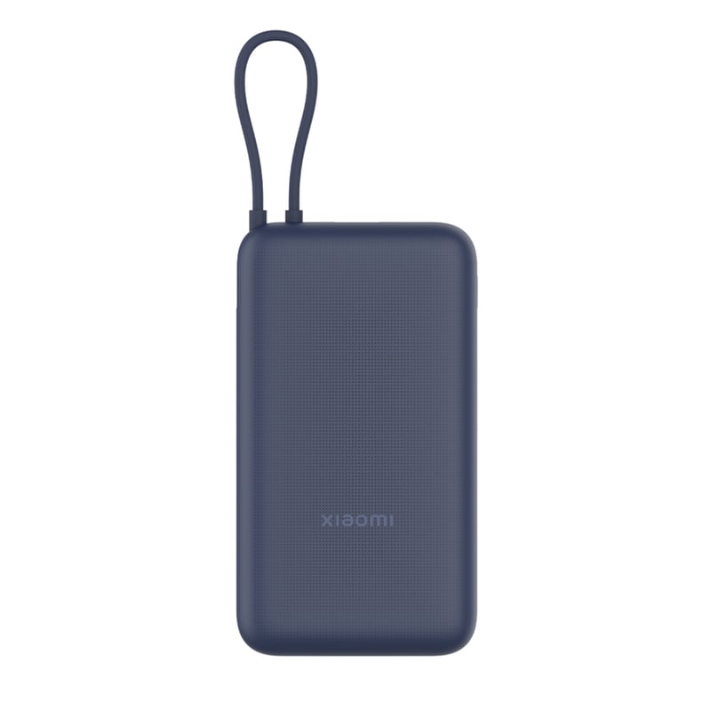 XIAOMI - Xiaomi 33W Power Bank 20000mAh Integrated Cable Blue GL