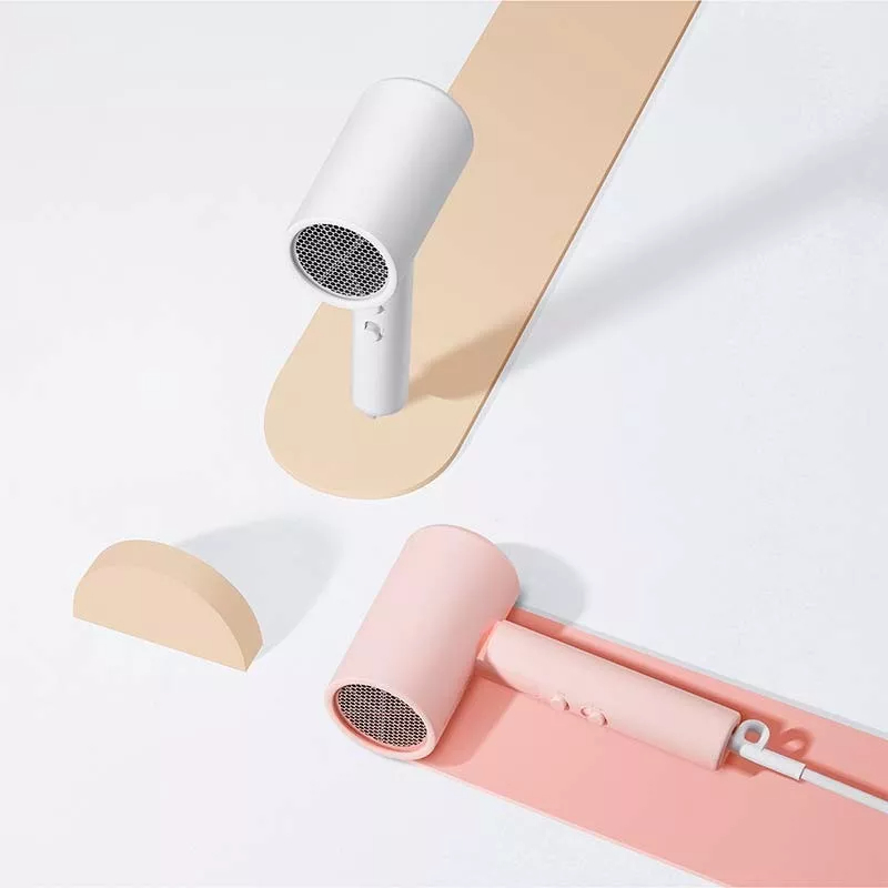 XIAOMI - Xiaomi Secador De Pelo Compacto H101 Doble Protección Rosa