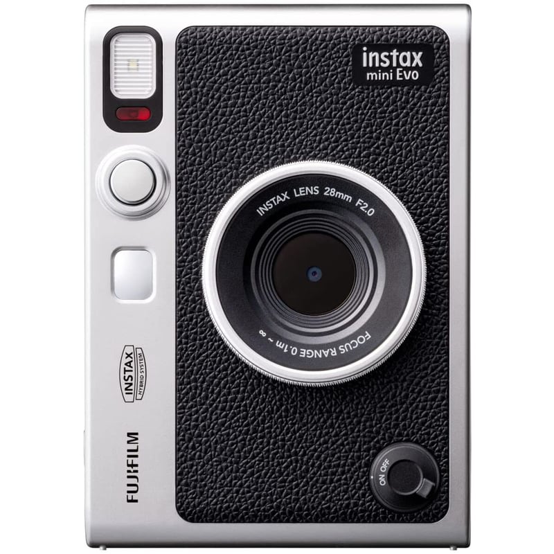FUJIFILM - Fujifilm Instax Mini EVO Cámara instantánea - Negro USB-Type C