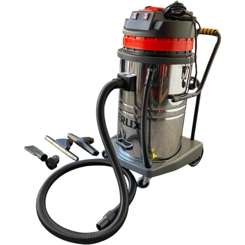 GENERICO - Aspiradora Industrial Agua y Polvo 3600wts / 2 Motores