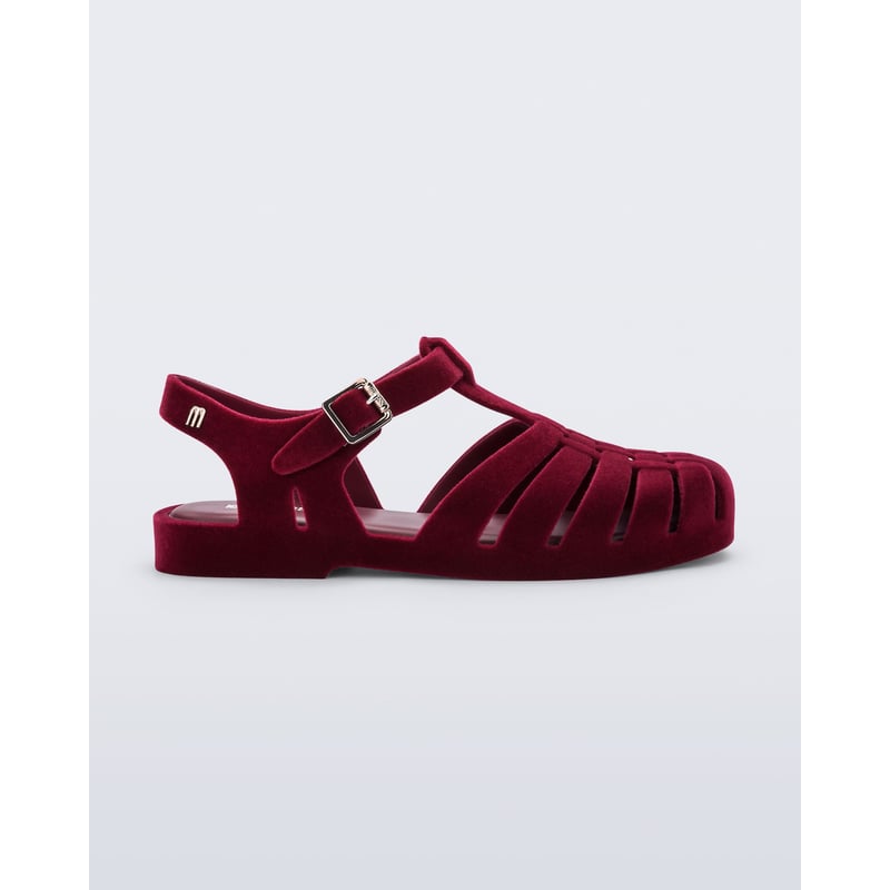 MELISSA - Sandalia Melissa Possession Velvet II Rojo