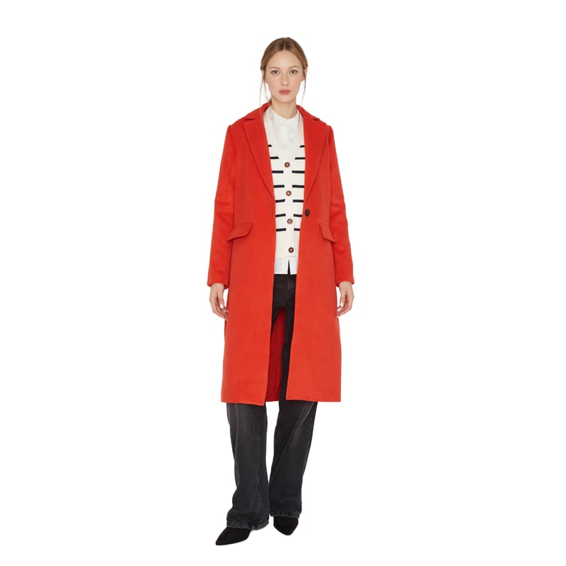 JACINTA TIENDA - Abrigo Paris coral Jacinta Tienda