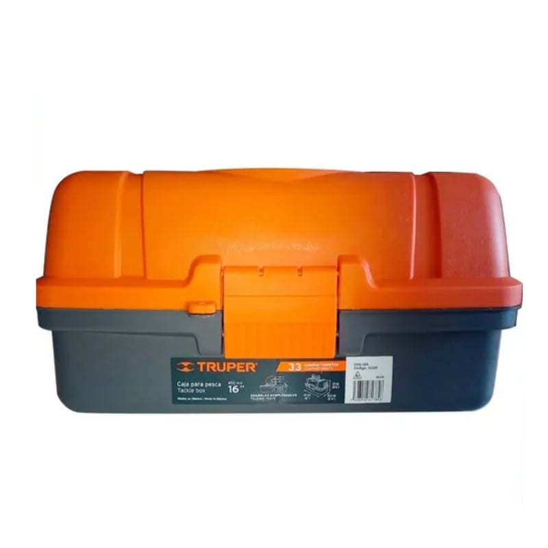 TRUPER - Caja Para Herramientas Y Pesca 16
