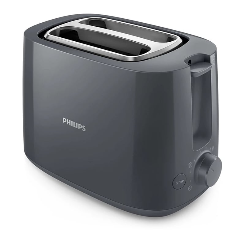 PHILIPS - Tostador Eléctrico Philips HD-2581 8 Ajustes Negro
