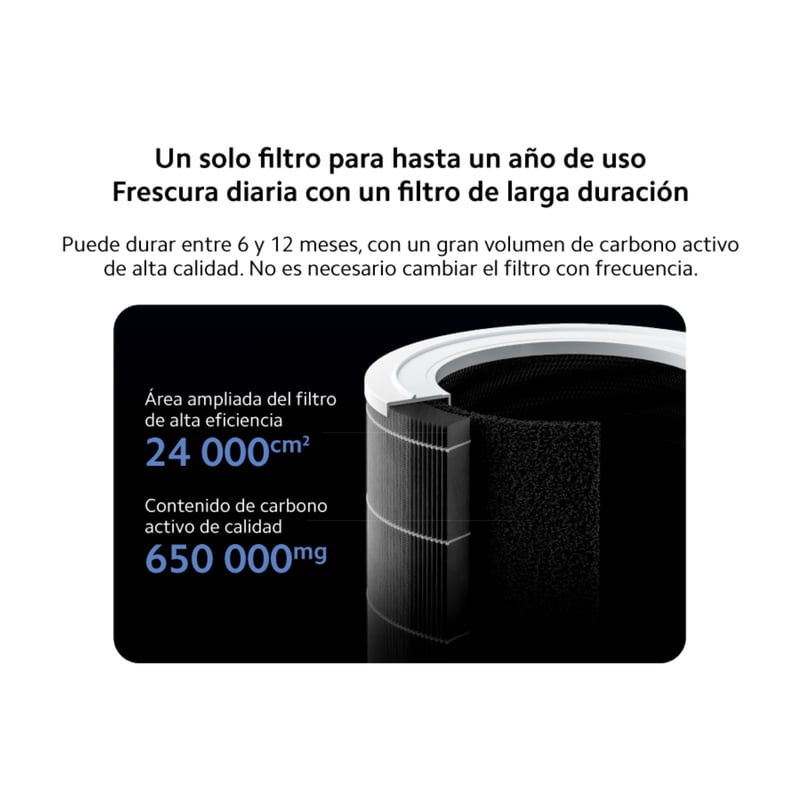 XIAOMI - Xiaomi Purificador de Aire Smart 4 Pro Google Alexa