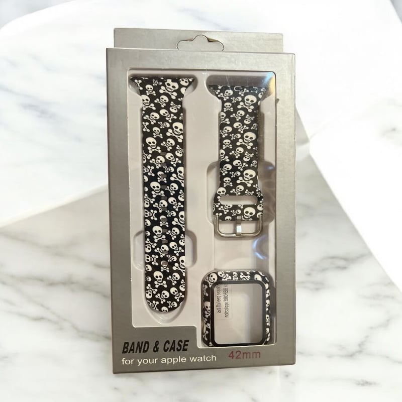 GENERICO - Correa mas carcasa para Apple o Smart watch 42 mm
