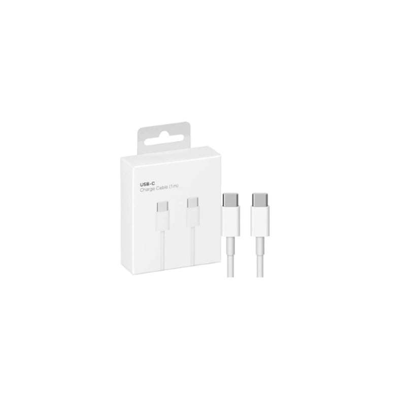 GENERICO - Cable Tipo C A Tipo C Para iPhone Android Carga Rápida 1m