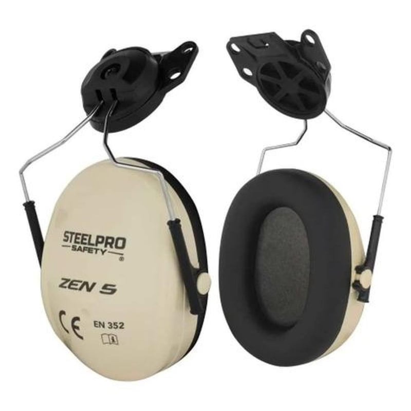 STEELPRO - Fono Steelpro Zen 5 Para Casco Snr 24db - Blanco
