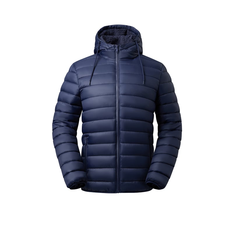 EASTONE - Parka Con Capucha Hombre Y Forro De Peludo Eastone