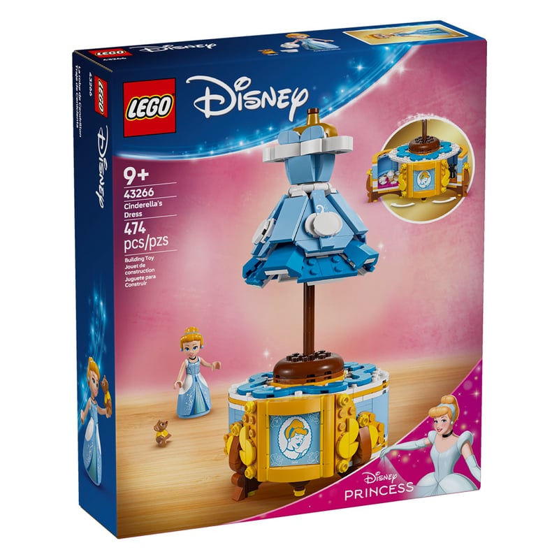 LEGO - LEGO® ǀ Disney Princess Traje de Cenicienta 43266