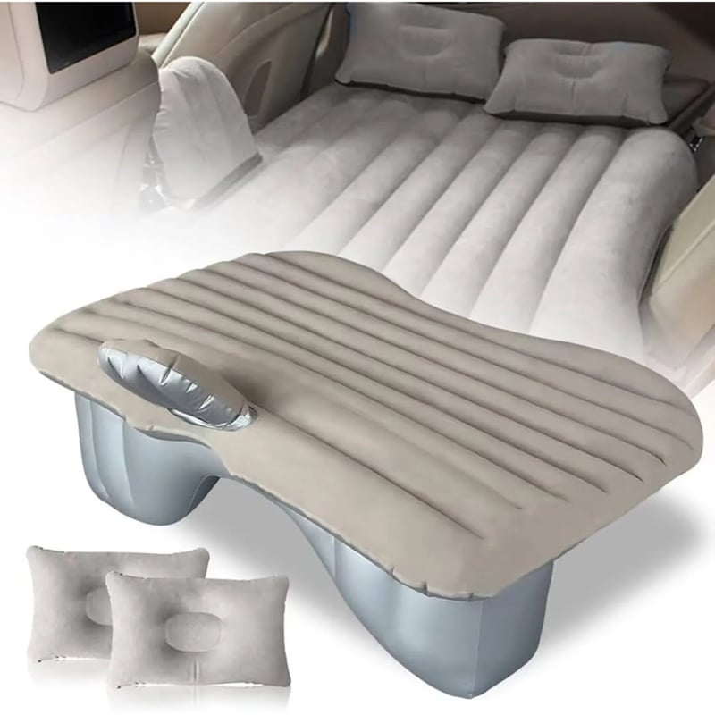 MOVI - Colchón inflable para auto con Almohadas y bomba manual
