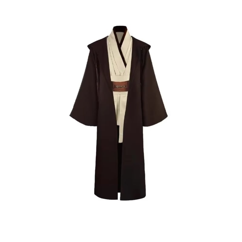 GENERICO - Traje Disfraz Star Wars Jedi Café Oscuro Talla 2XL