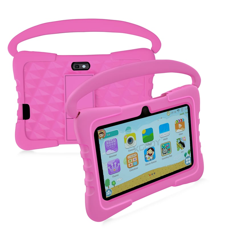 BLWOENS - Tablet para Niños 7 Pulg Nodizz con Control Parental 16GB- - Rosa