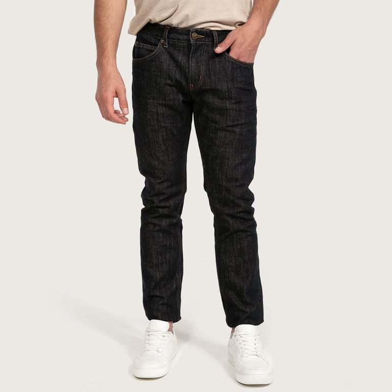 Lee BROOKLYN STRAIGHT - Jeans a sigaretta - stone-blue denim/lapislazzulo