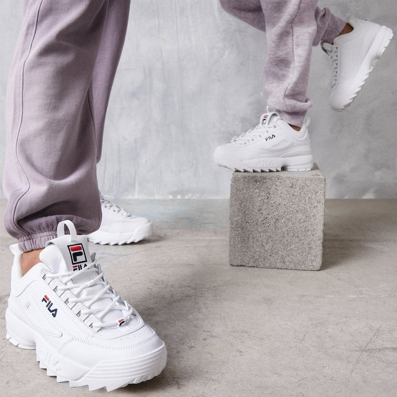 Fila zapatillas blancas mujer shop