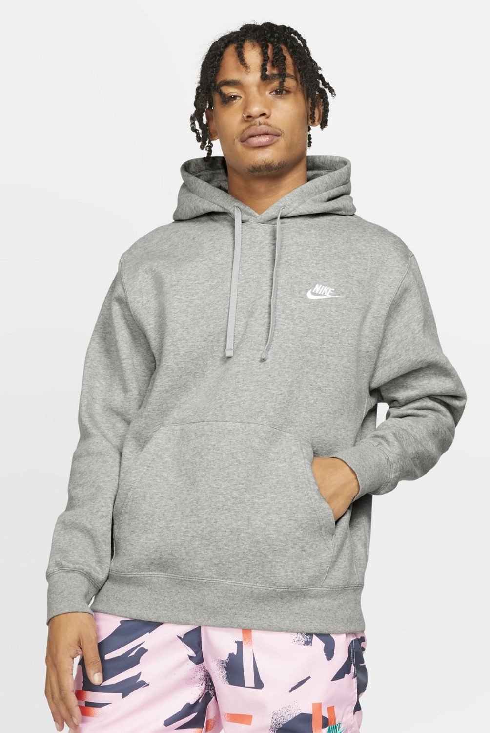 Poleron nike gris hombre hotsell