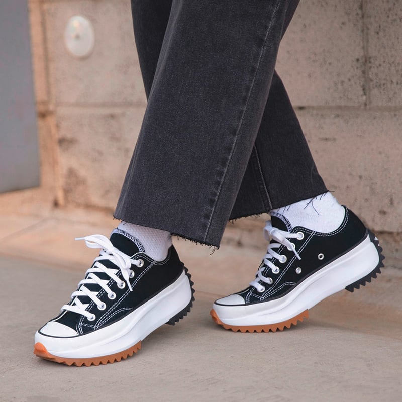 CONVERSE Run Star Hike Zapatilla Urbana Plataforma Mujer Negra Converse falabella