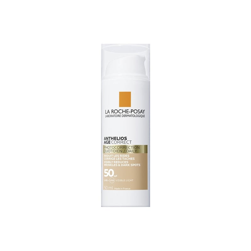 LA ROCHE POSAY Protector Solar Rostro Anthelios Age Correct FPS50 Con ...