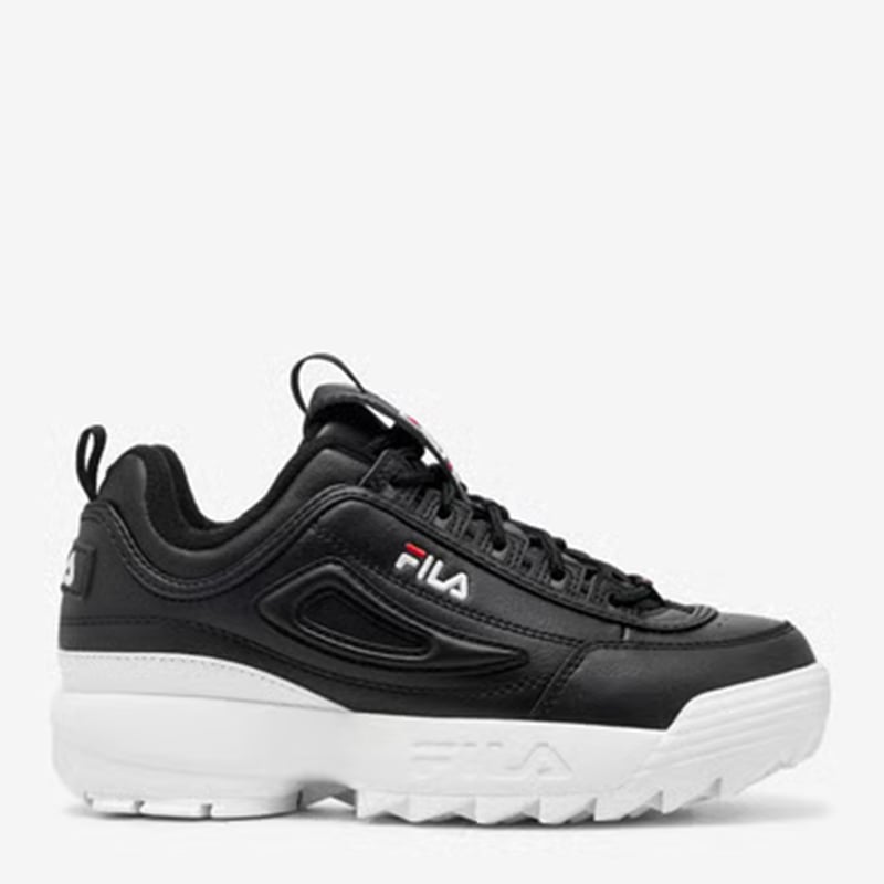 FILA - Disruptor Ii Premium Zapatilla Urbana Niña Negro (27.5 a 33.5) Fila