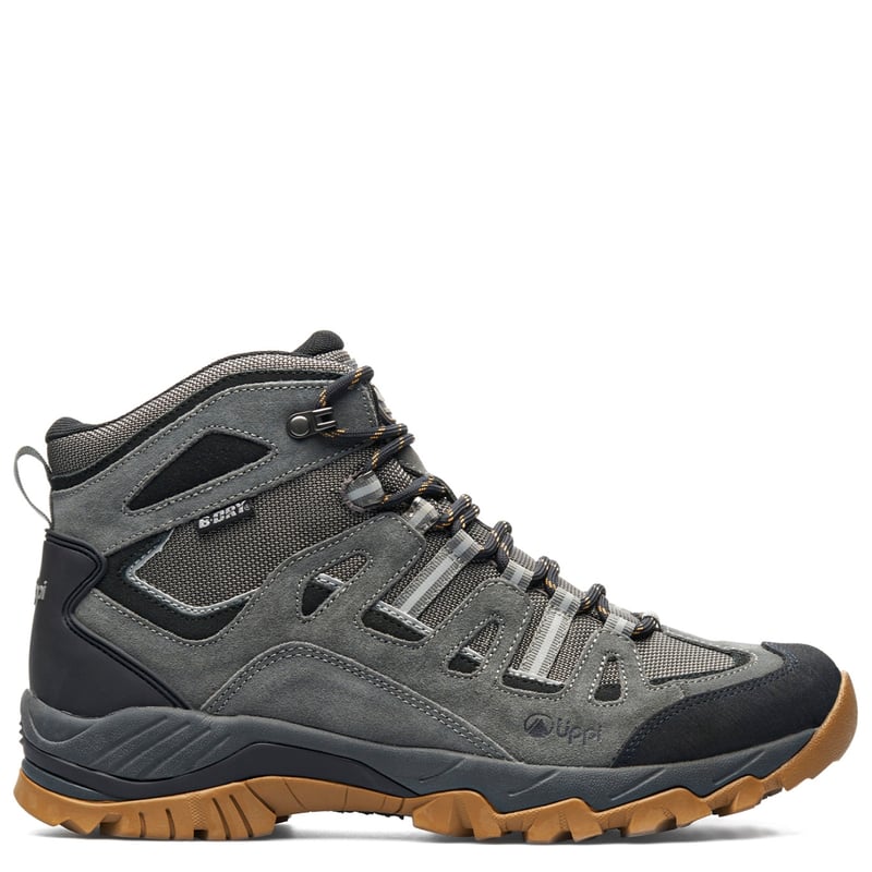 LIPPI - Puelo Cs Hi Acero Zapatilla Outdoor Hombre Impermeable Gris Lippi