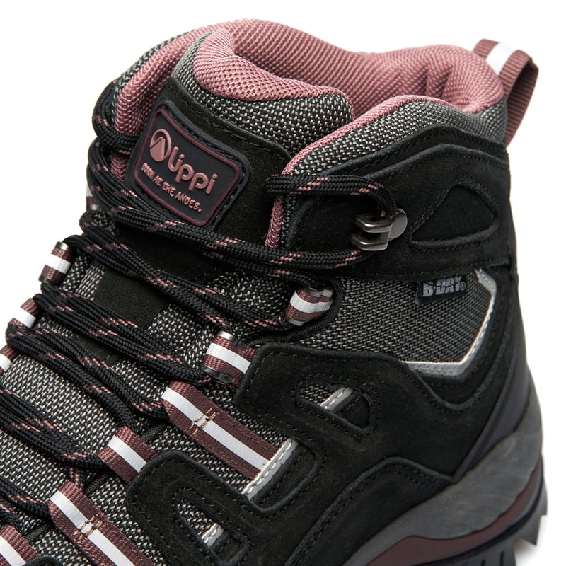 LIPPI Puelo Cs Hi Zapatilla Outdoor Mujer Impermeable Negro Lippi falabella