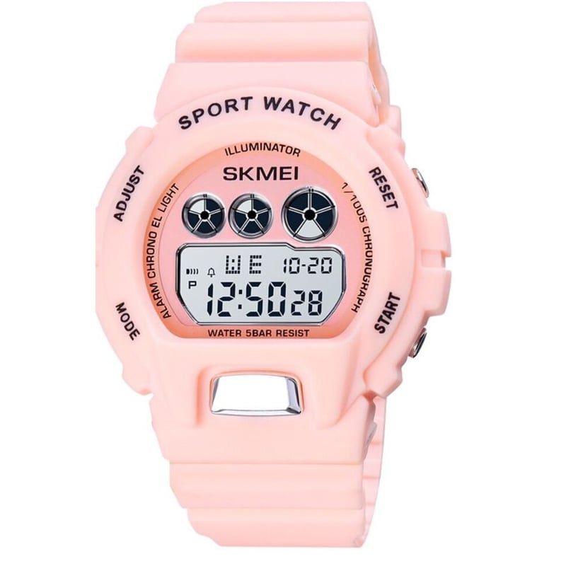 SKMEI - Reloj Deportivo Classsic Sport Pink