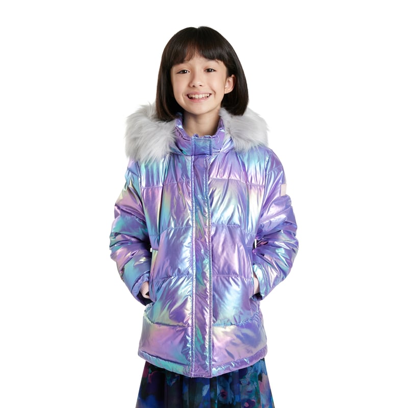 Chaqueta desigual niña shop