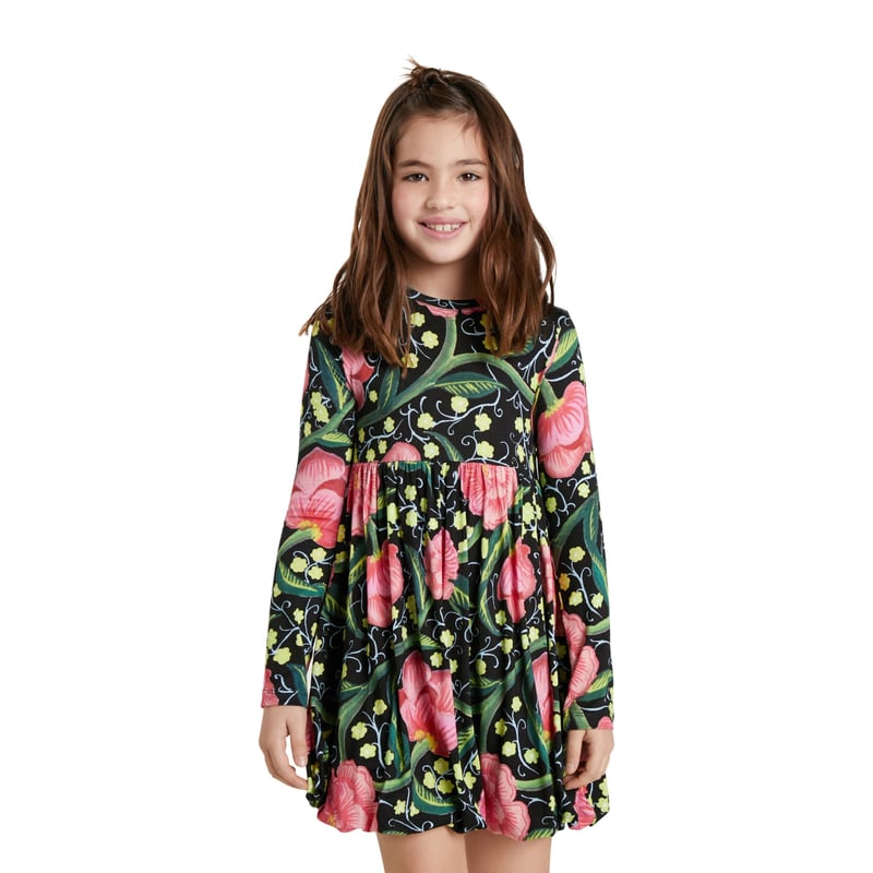 Vestido desigual niña shop
