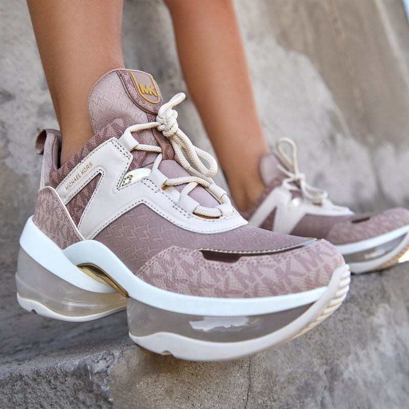 Zapatilla Urbana Mujer Rosada Michael Kors