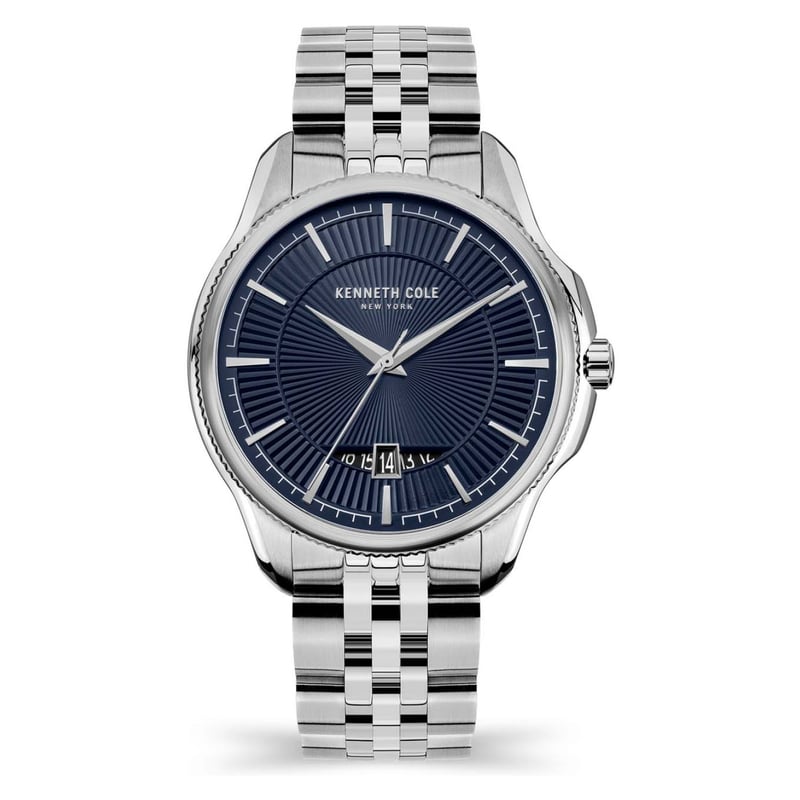 Kenneth Cole New York – Orologio da uomo orologio da polso in acciaio inox kc50587001